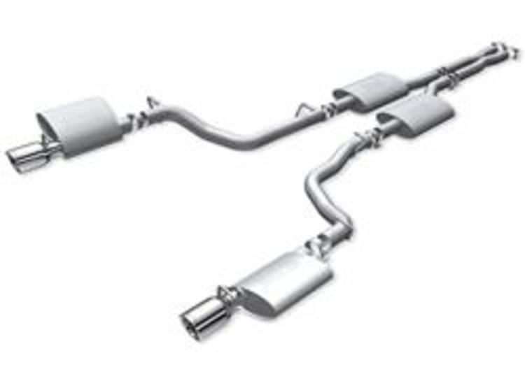 Borla S-Type Cat-Back Exhaust 05-10 Magnum, 300, Charger 6.1L - Click Image to Close